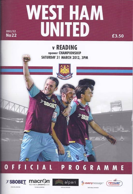 West Ham United FC v Reading FC